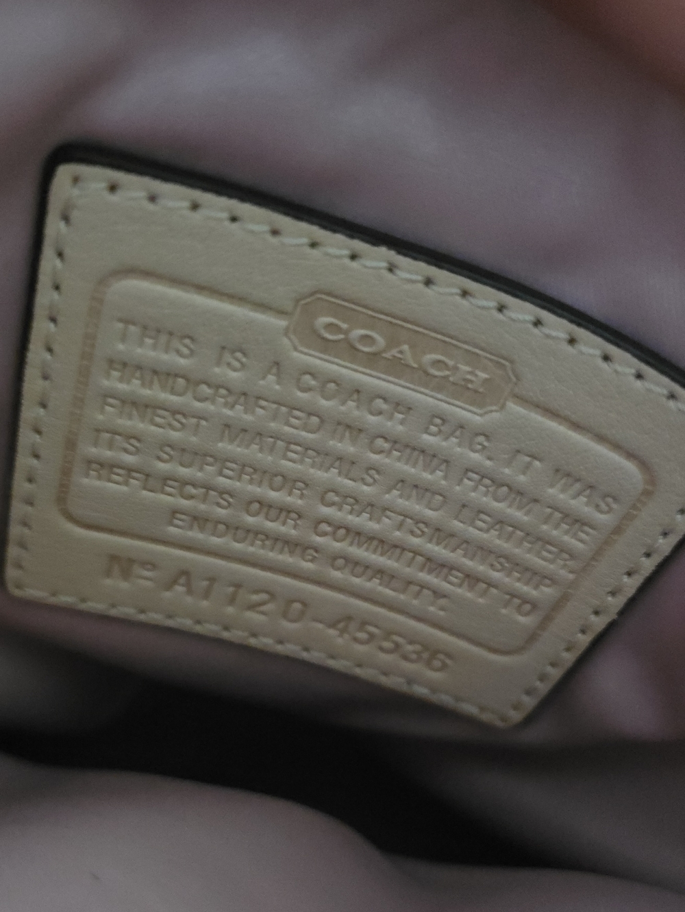 Coach Julia Vintage Signature Op Art Swing Pack Crosdbody Bag Nwt A1120-45536 - Picture 8 of 8
